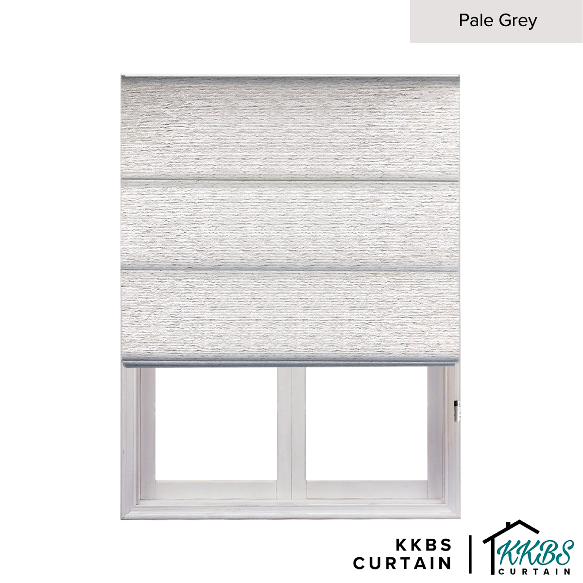 Carminho 100% Blackout Roman Blinds Dibuat Tersuai 
