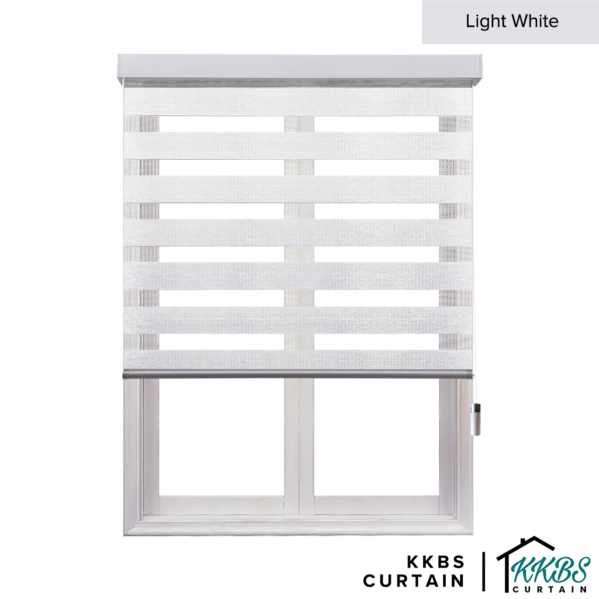 Antonio Blackout Zebra Blinds Dibuat Tersuai 