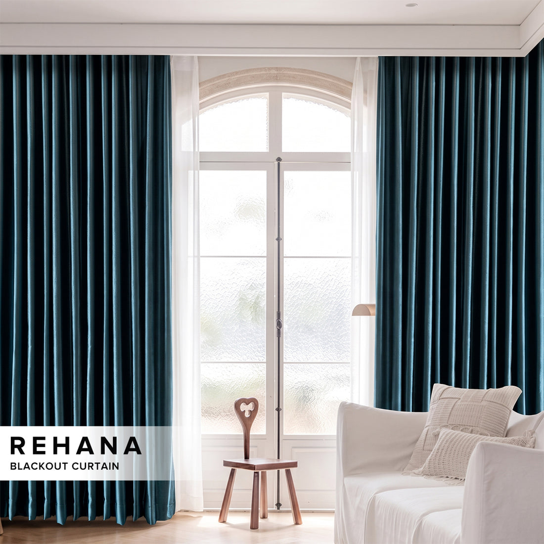 Rehana Blackout Curtain Custom Made