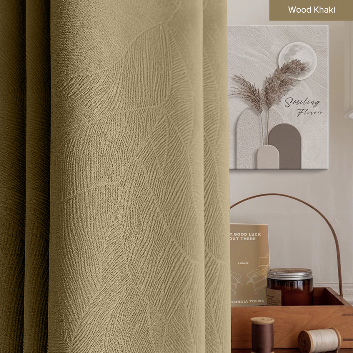 Fiora 98-99.9% Blackout Curtain Ready Made - Standard Width