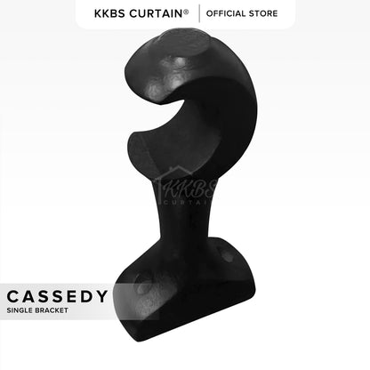 Cassedy Bracket Single Warna Hitam Ebony
