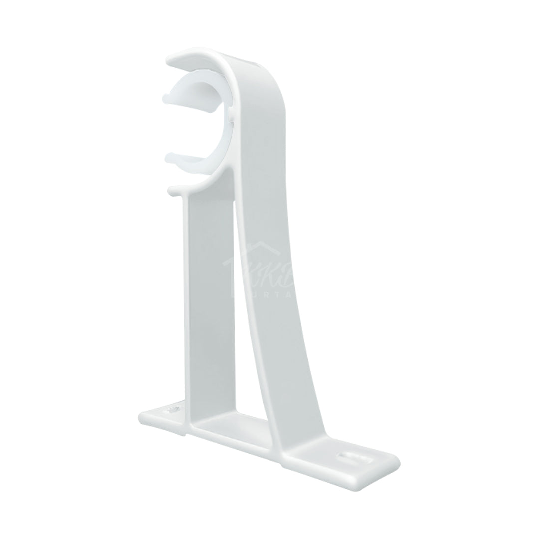 Morandy Curtain Rod Single Bracket Pearl White Colour