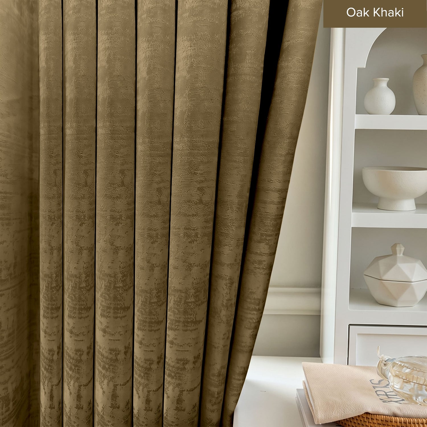 Jorica 85-95% Blackout Curtain Ready Made Extra Width