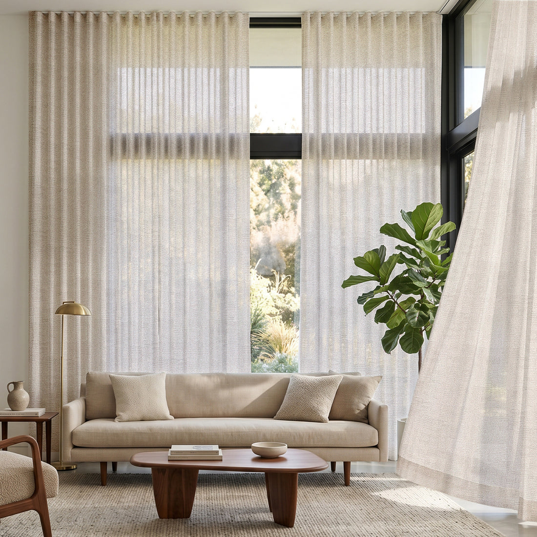 Metro Sheer Curtain Custom Made