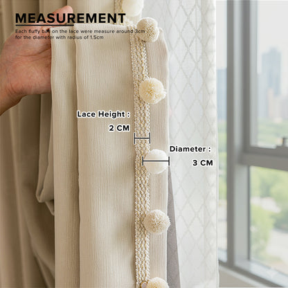 Dorcas Curtain Laces Cut by Metre