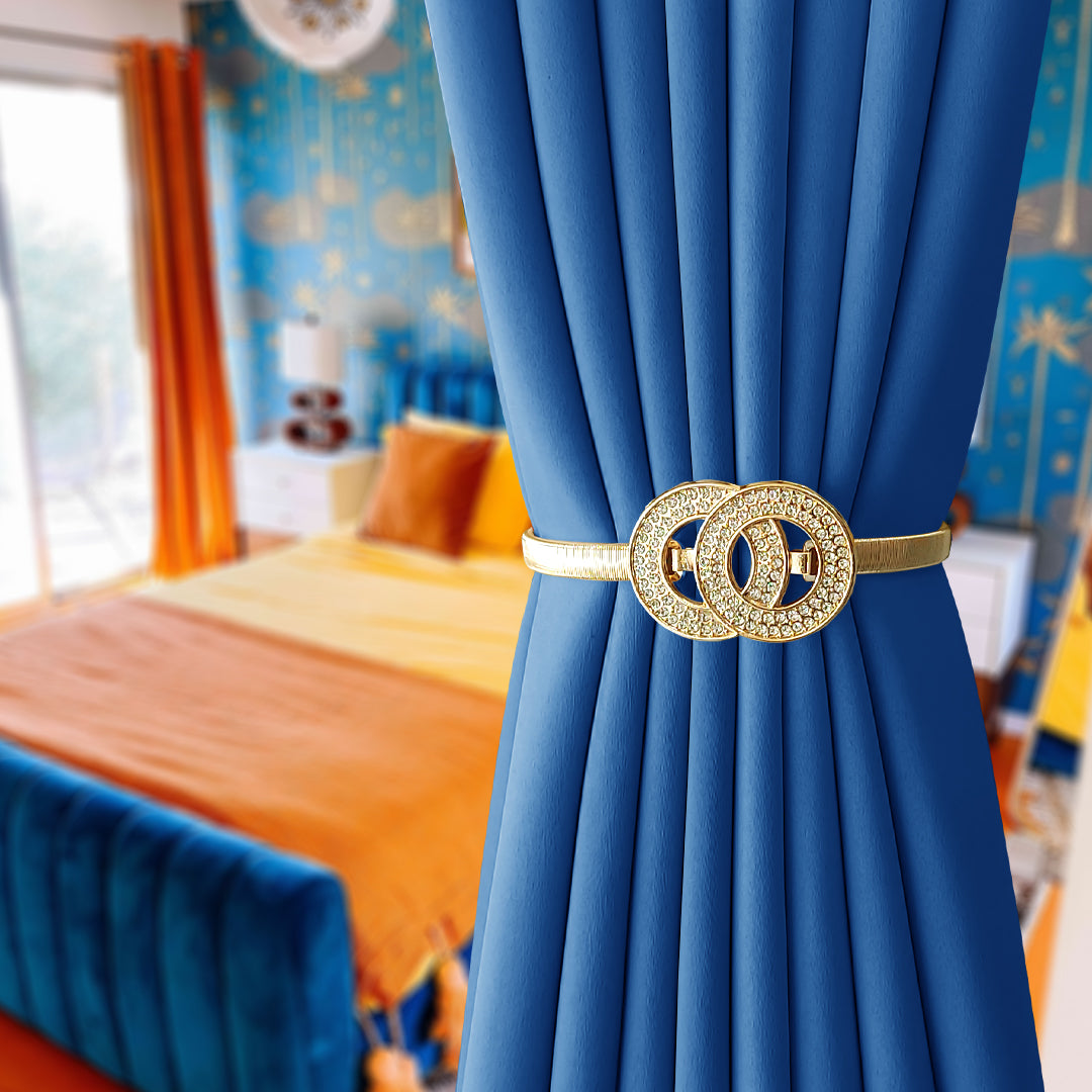 Emorie Interlaced Ring Design Curtain Tieback