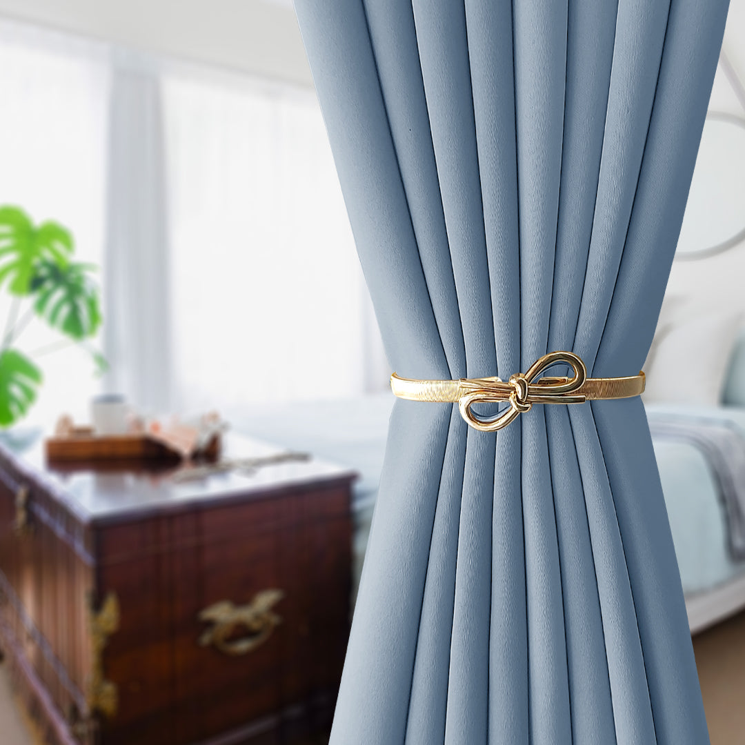 Emorie Ribbon Design Curtain Tieback
