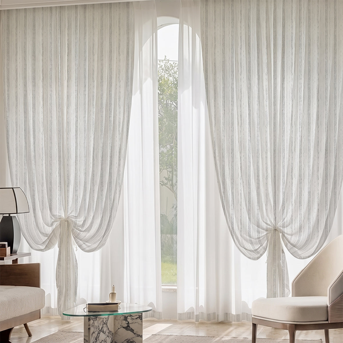 Shake Sheer Curtain Custom Made