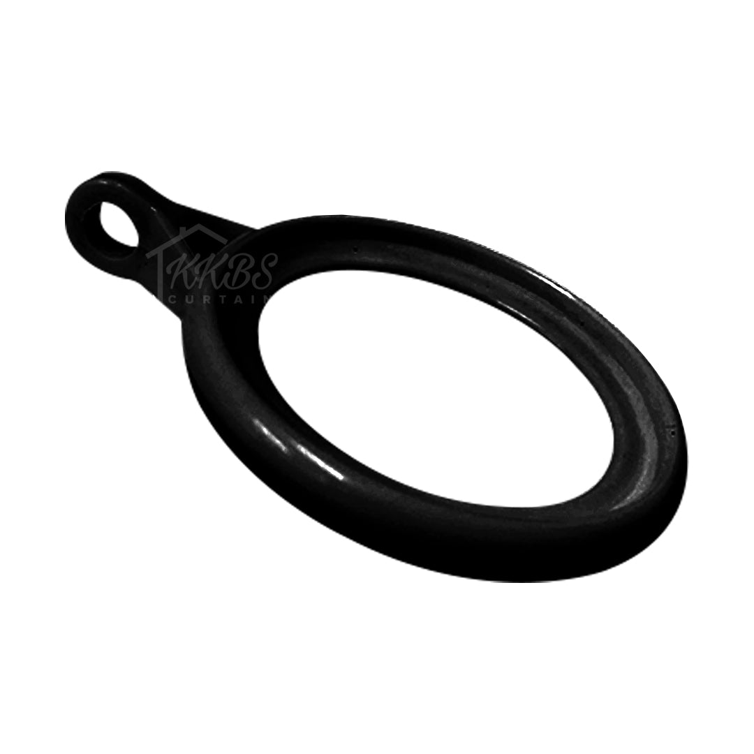 Morandy Curtain Rod Ring Obsidian Black Colour