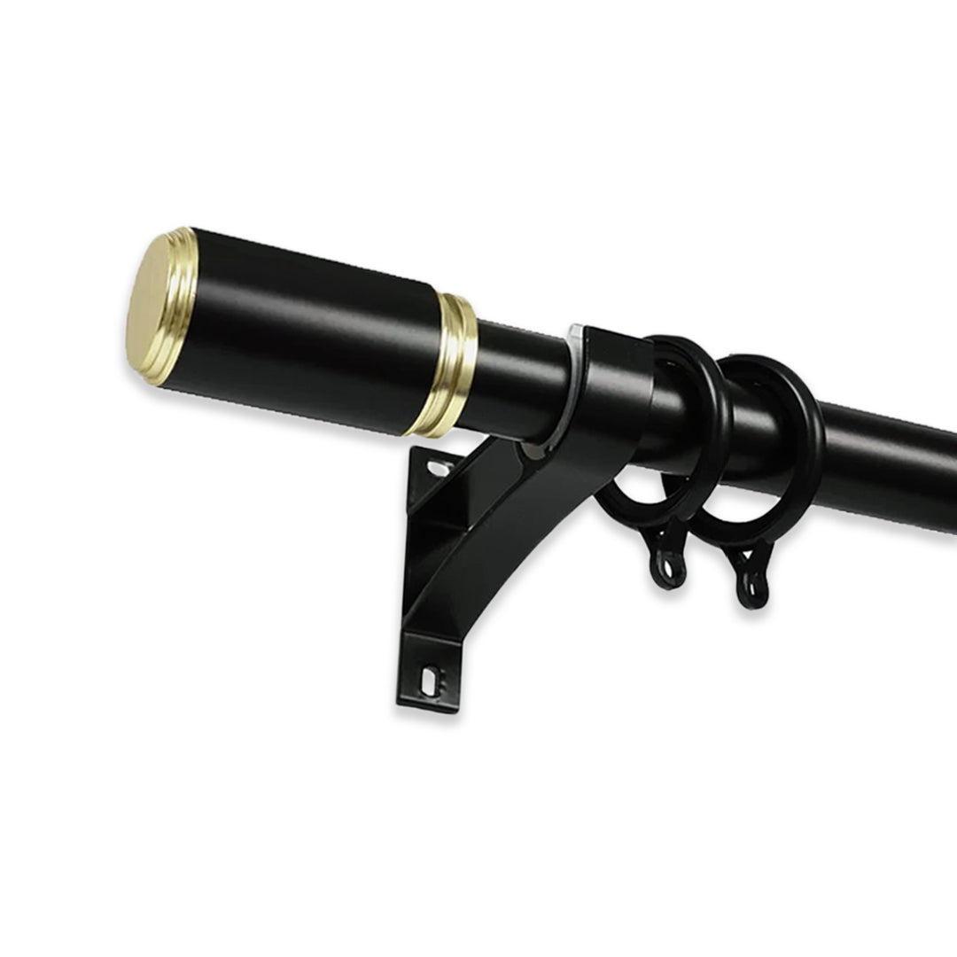 Morandy Curtain Rod Ring Obsidian Black Colour