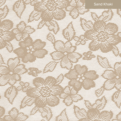 Camelia Lace Sheer Curtain Ready Made