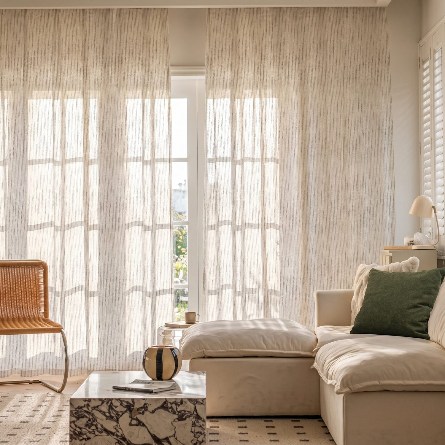 Isabell Sheer Curtain Custom Made