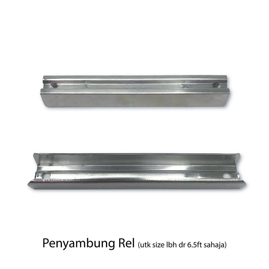 Traludy Aluminium Curtain Rail / Track Single Complete Set