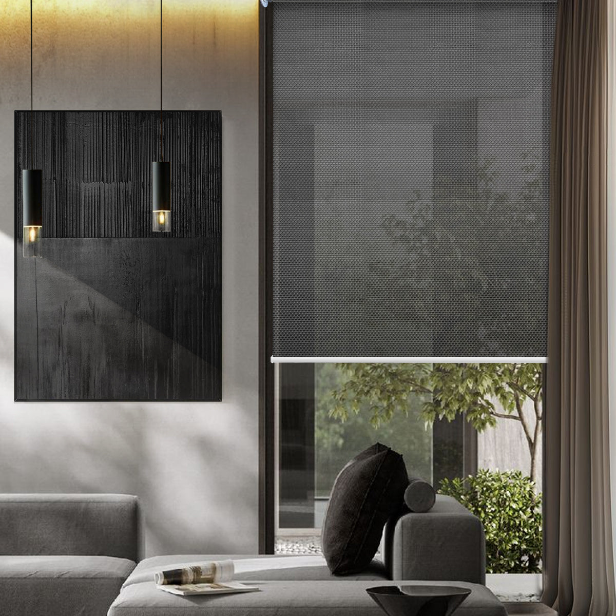 Haruko Semi Blackout Roller Blinds Custom Made