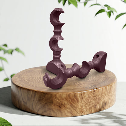 Cassedy Bracket Double Warna Merlot Gelap