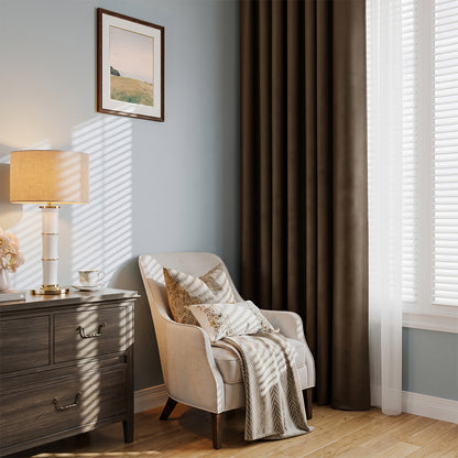 Crystella Semi Blackout Curtain Ready Made