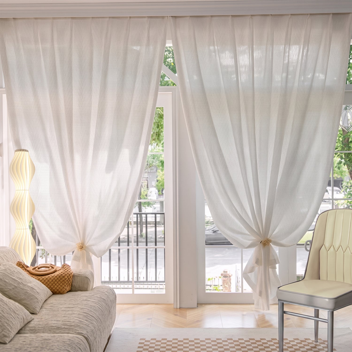 Laiha Sheer Curtain Custom Made