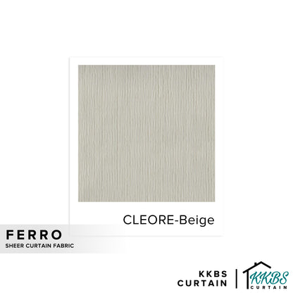 Cleore Langsir Sheer Tempahan