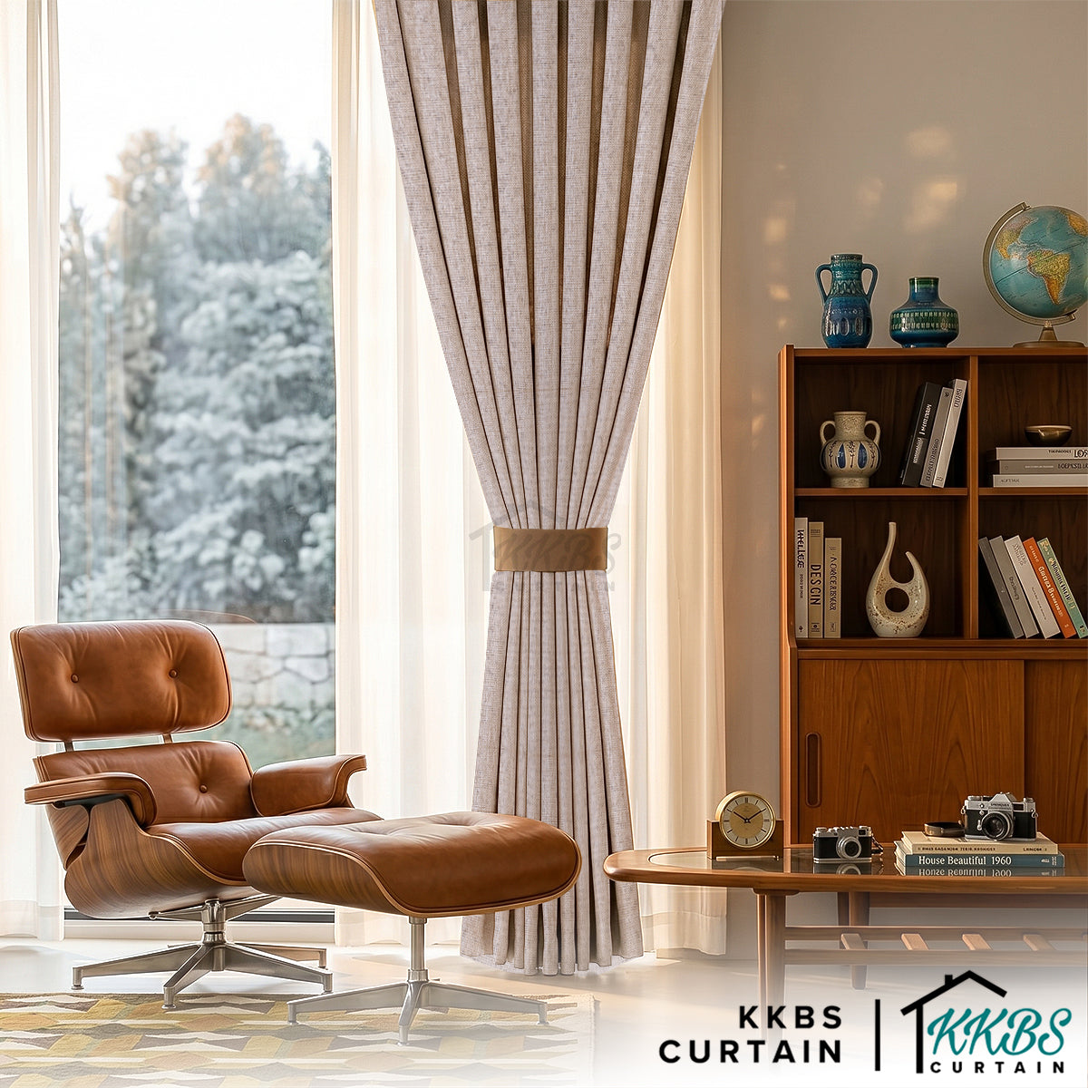 Jerva Blackout Curtain Custom Made
