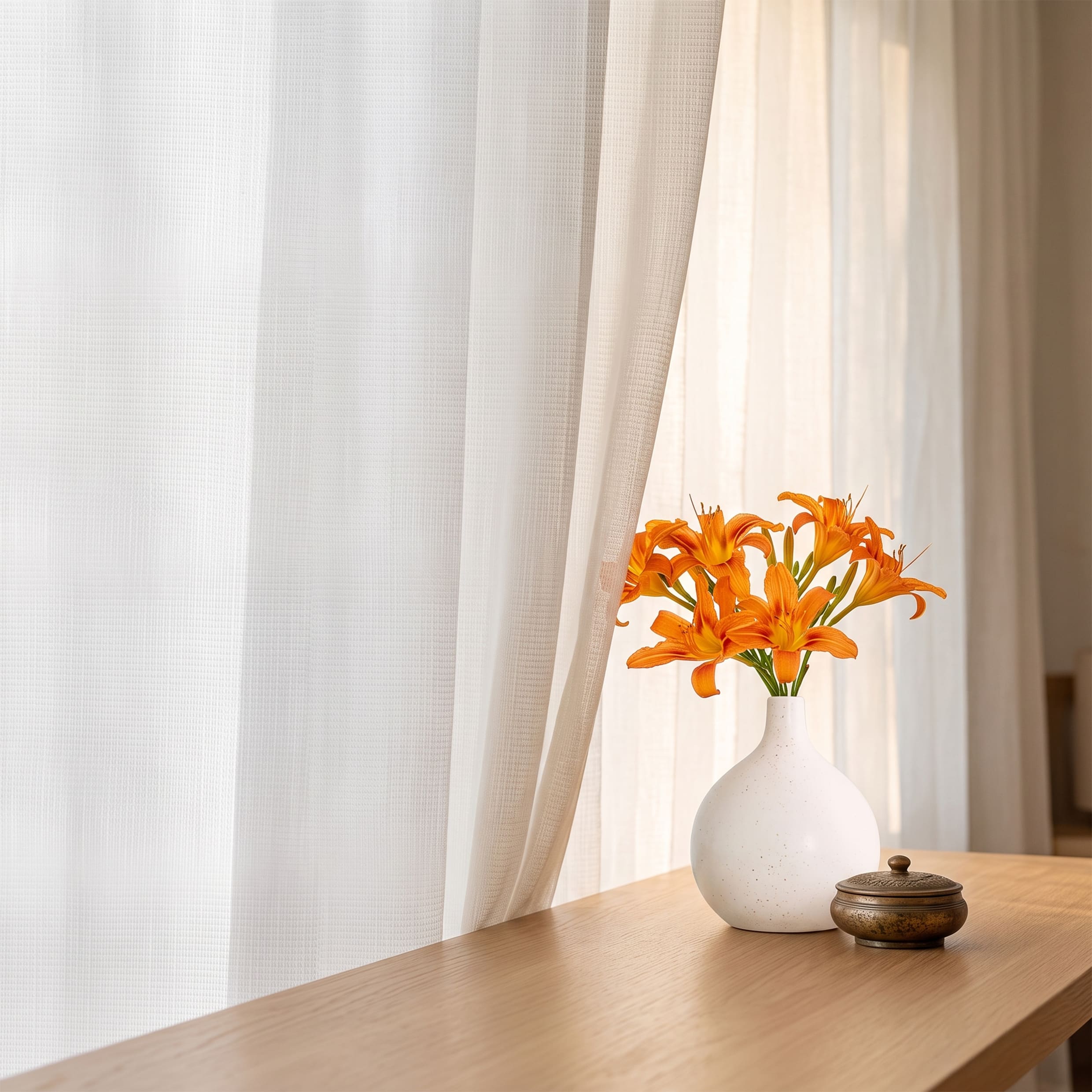 Isabell Sheer Curtain Custom Made