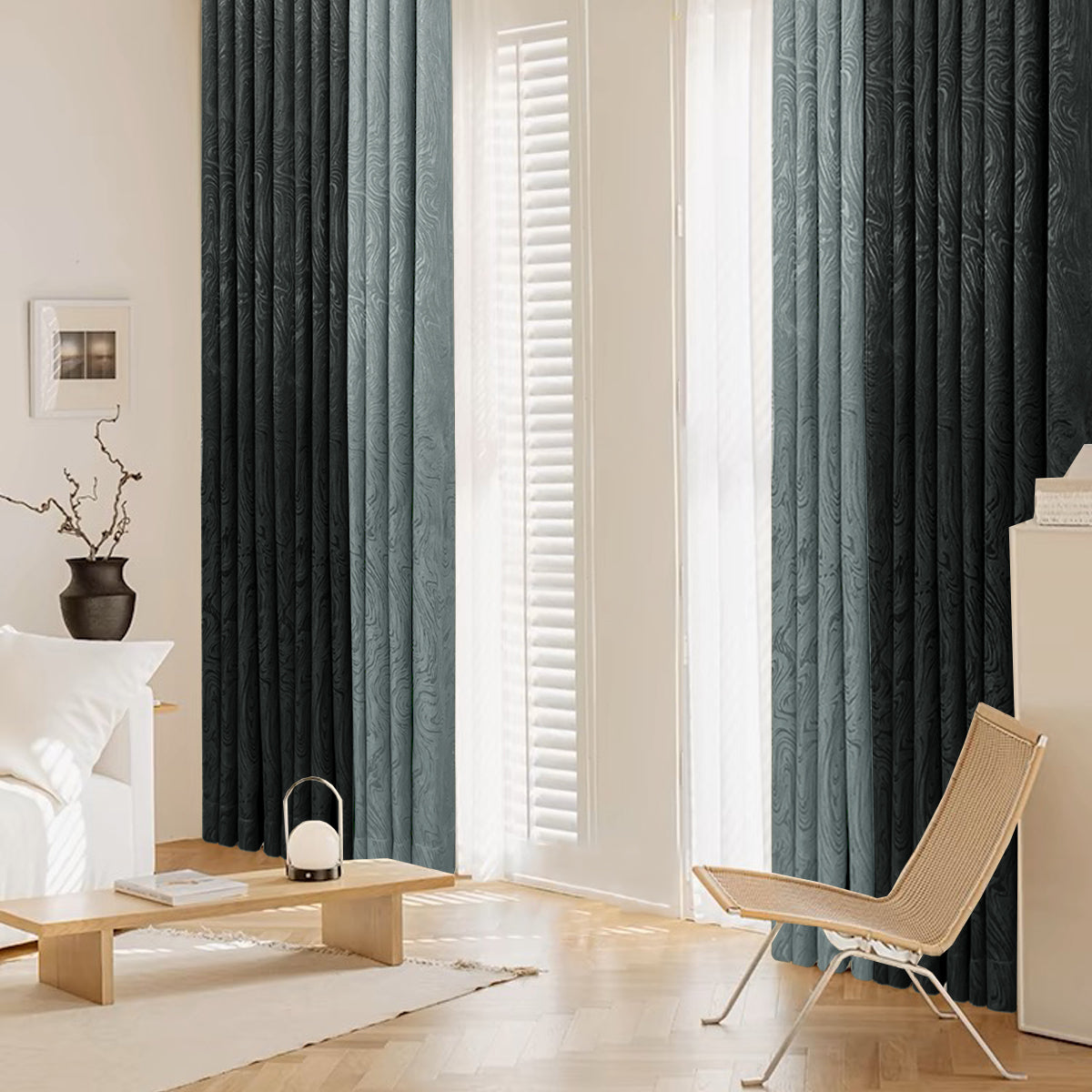 Neluna Langsir Semi Blackout Lebar Standard