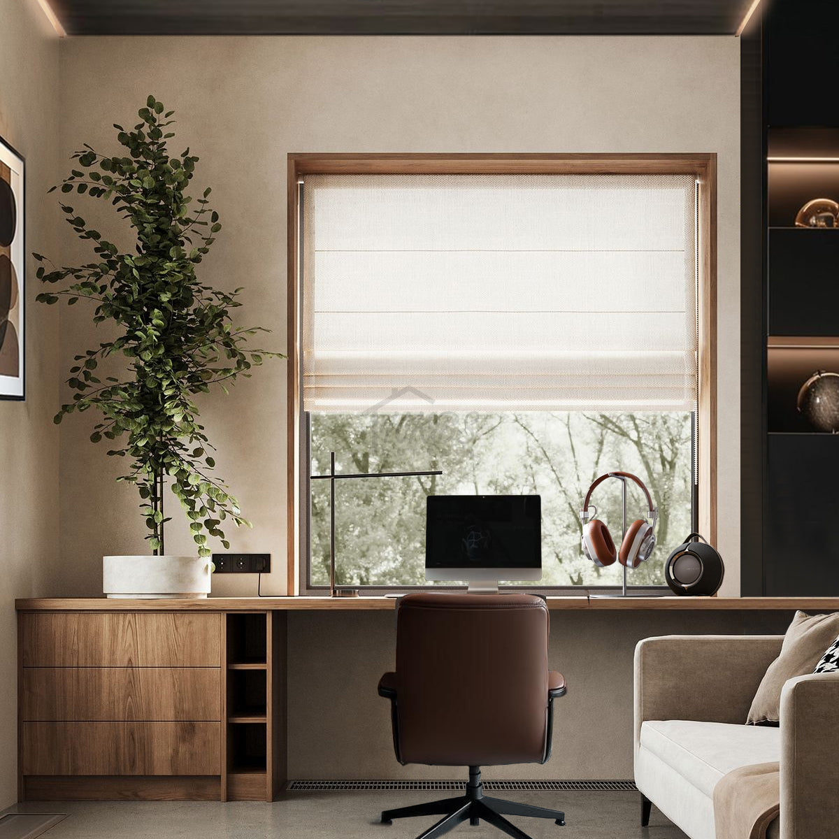 Carmelo 100% Blackout Roller Blinds Custom Made