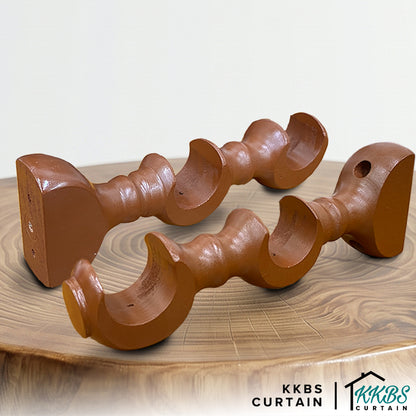 Cassedy Bracket Double Warna Mahohani Asli