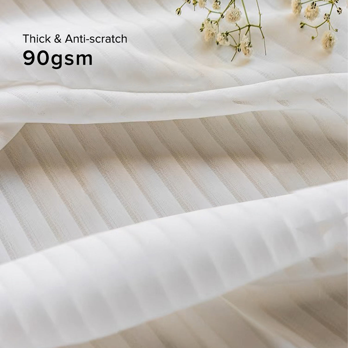 Vertica Sheer Curtain Ready Made