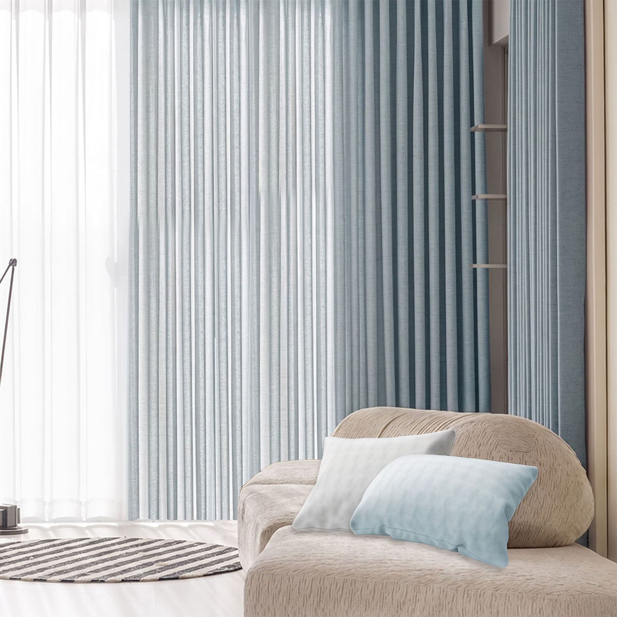 Miah Sheer Curtain Custom Made
