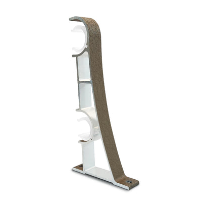 Luxstony Curtain Rod Double Bracket Khaki Brown