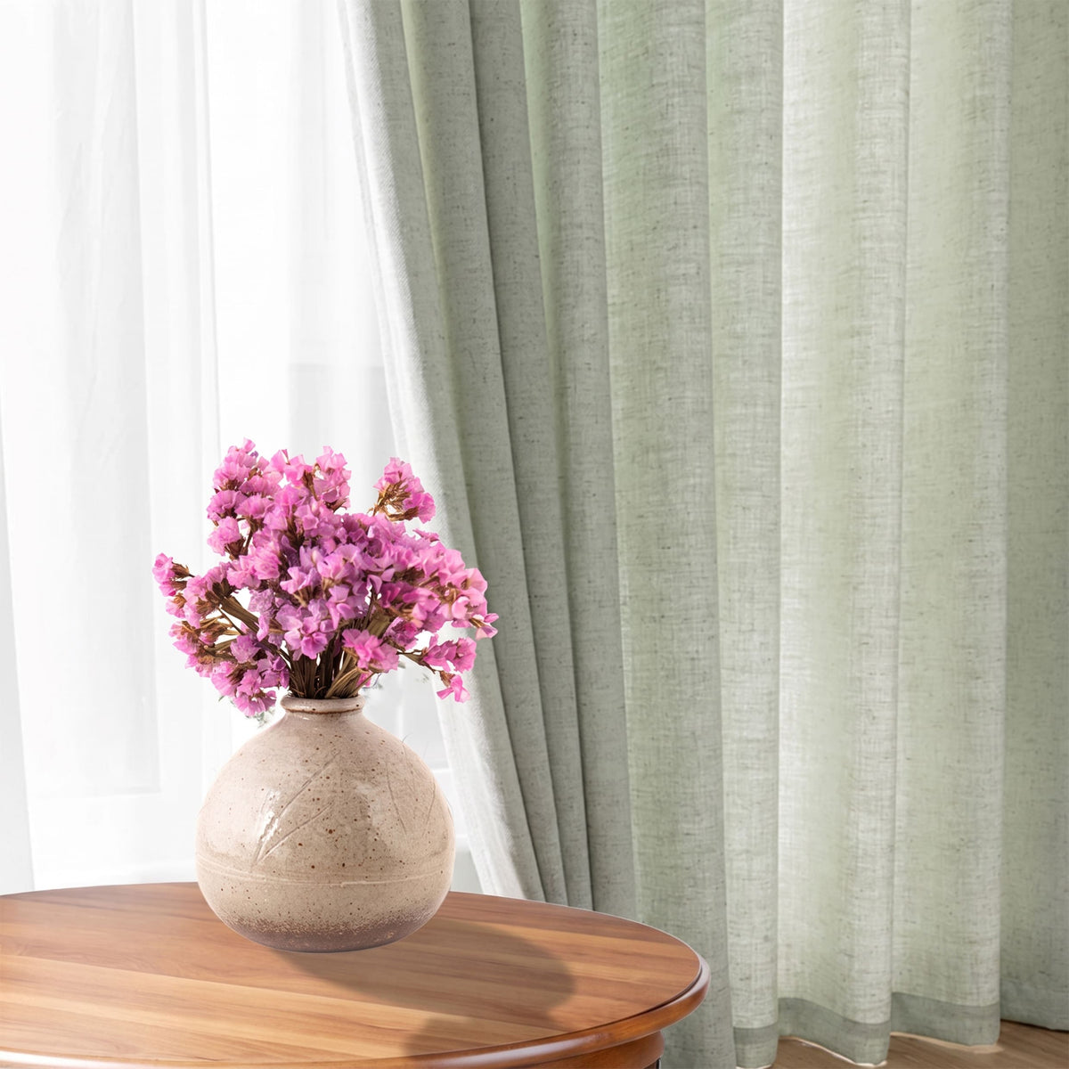 Miah Sheer Curtain Custom Made
