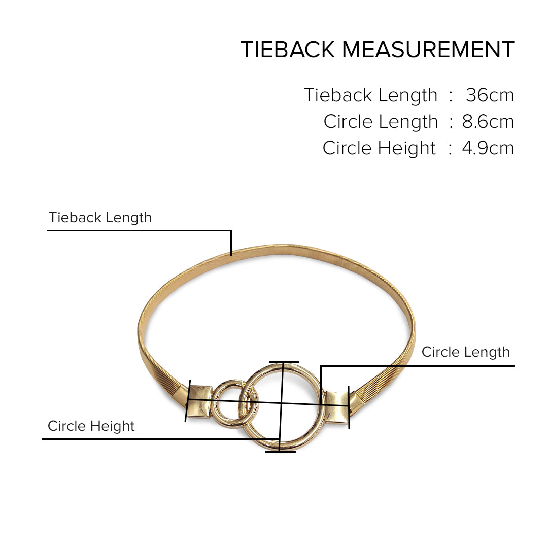 Emorie Ring Design Curtain Tieback