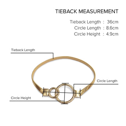 Emorie Ring Design Curtain Tieback