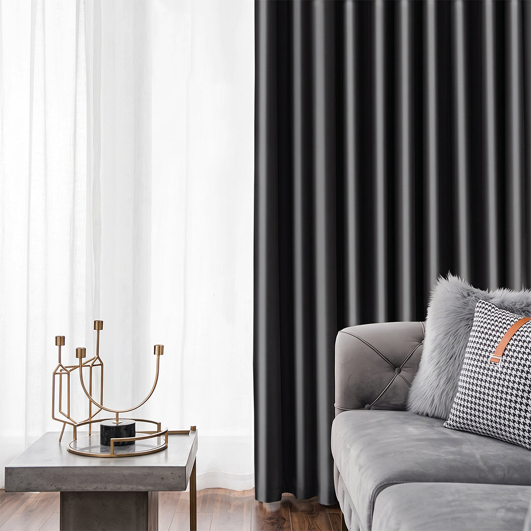 Crystella Semi Blackout Curtain Ready Made