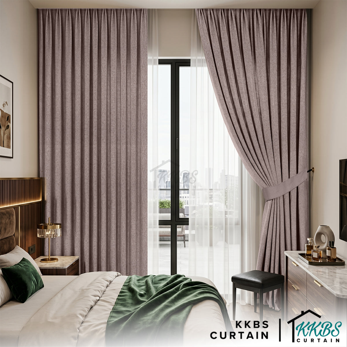 Hoda Blackout Curtain Custom Made