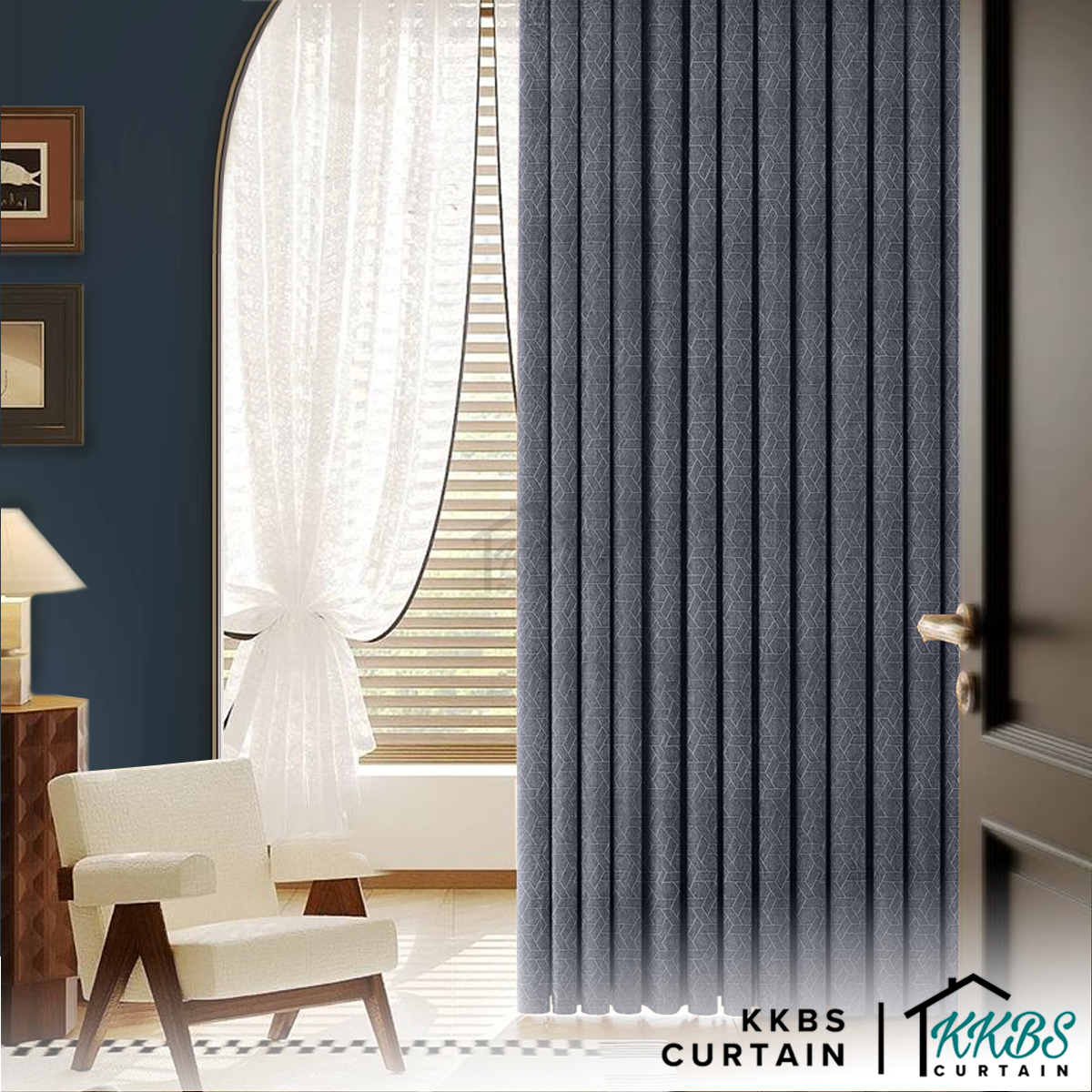 Nathalia Blackout Curtain Custom Made