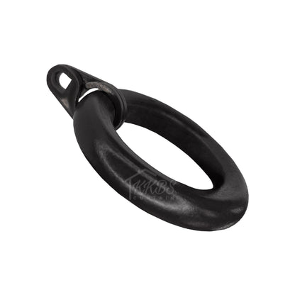 Cassedy Wooden Curtain Rod Ring Ebony Black Colour