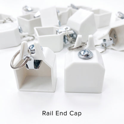 Traludy Aluminium Curtain Rail/ Track Triple Complete Set