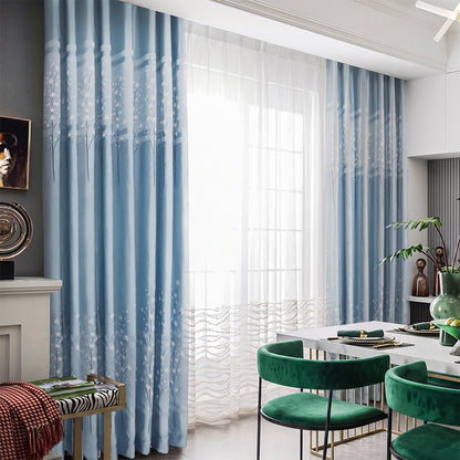 [BUY 1 FREE 1]  Lavinia Semi Blackout Curtain Ready Made