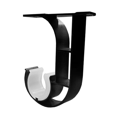 Morandy Bracket Siling Single Hitam Obsidian