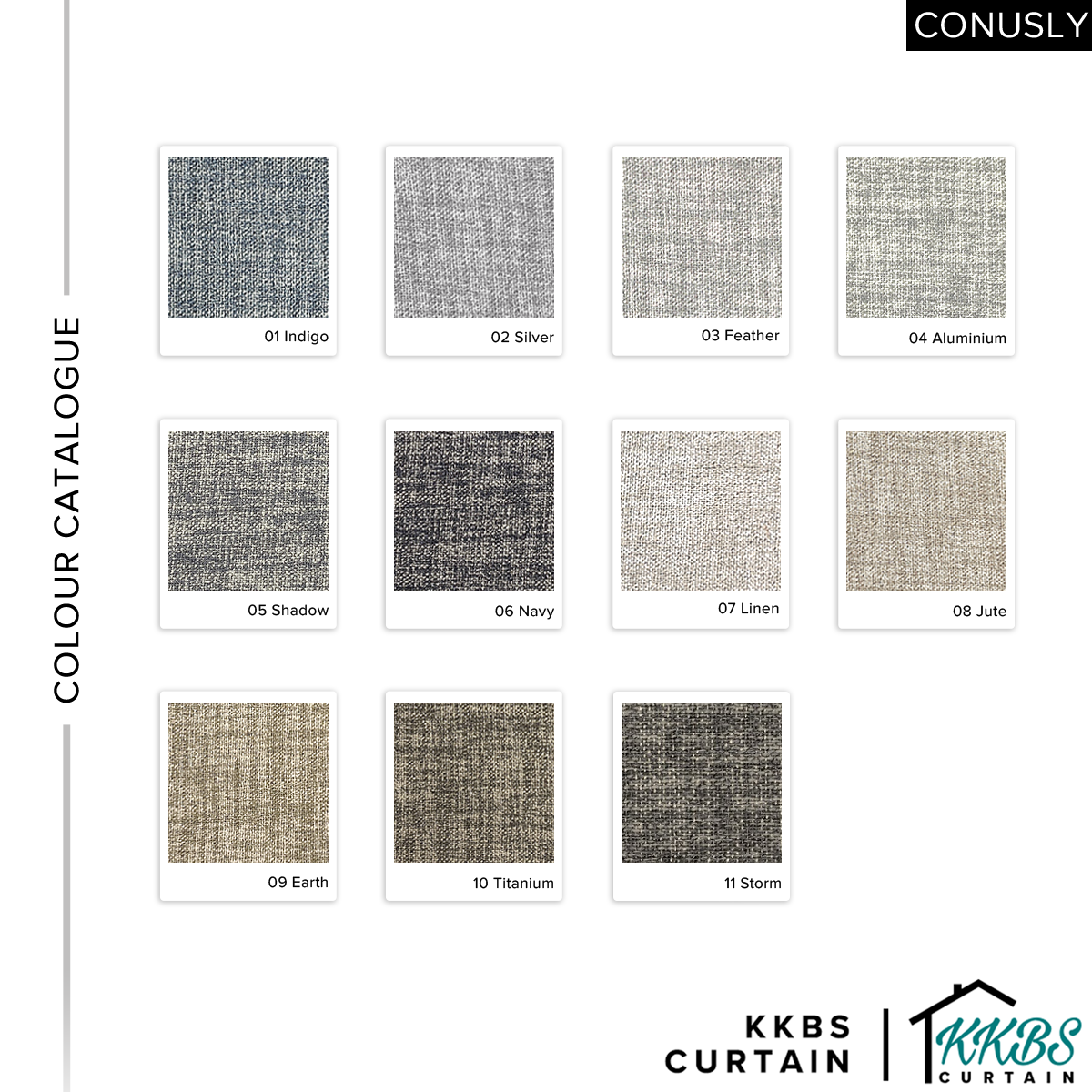 Conusly Blackout Curtain Custom Made 