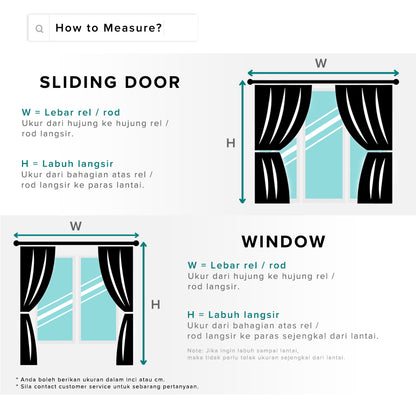 Adelia Semi Blackout Curtain Custom Made