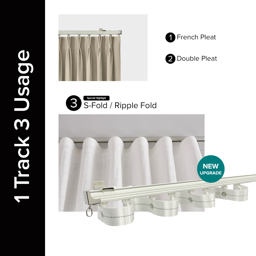Avery Heavy Duty Curtain Track Single