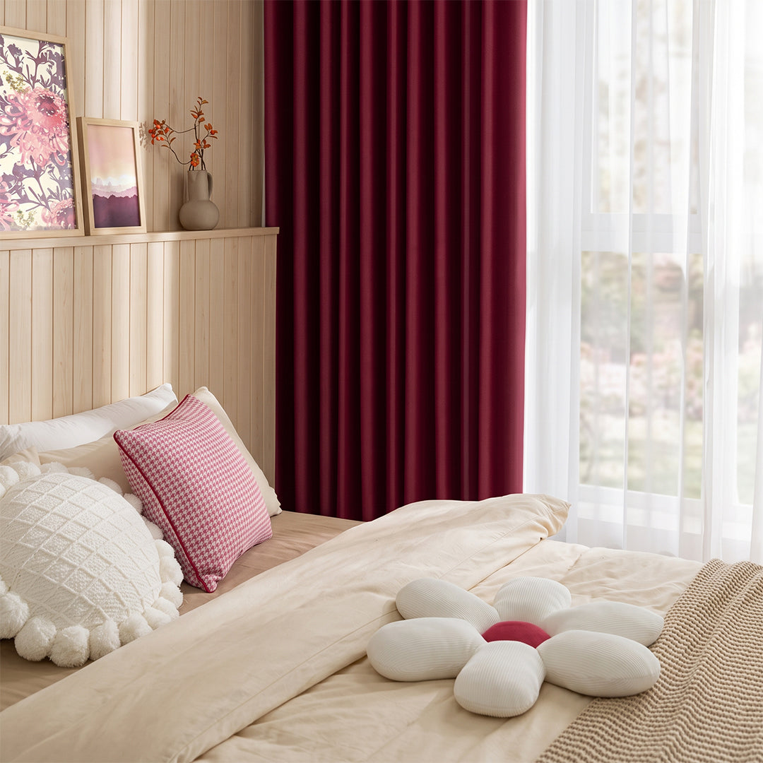 Crystella Semi Blackout Curtain Ready Made