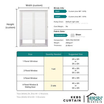 Kotaro 38mm Sheer Honeycomb Blinds Custom Made