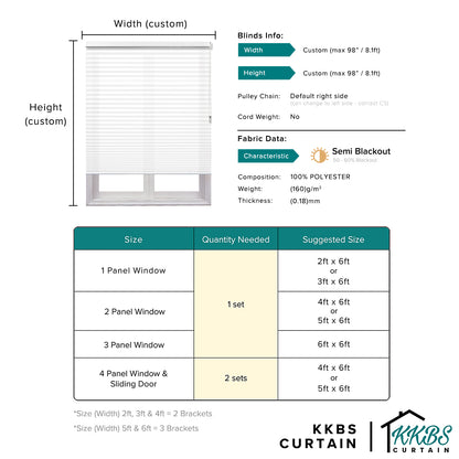 Noriko 38mm Semi Blackout Honeycomb Blinds Custom Made