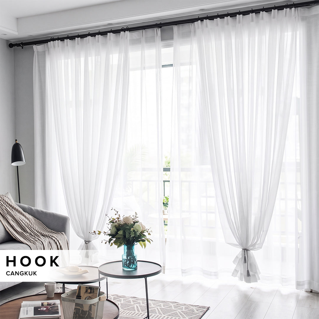Jovanna Sheer Curtain Ready Made