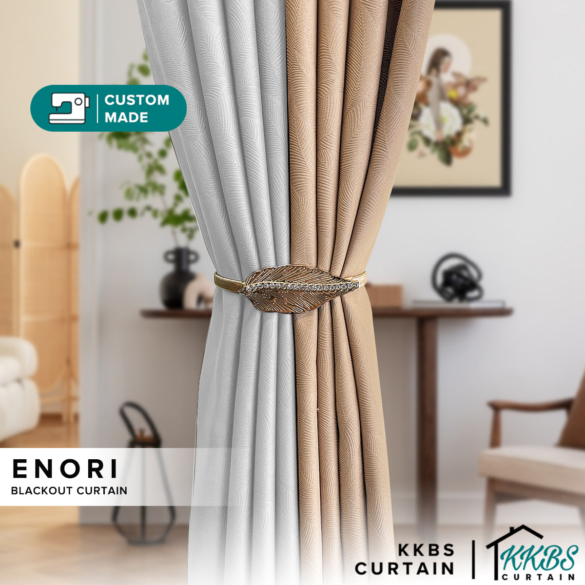 Enori Langsir Blackout Tempahan