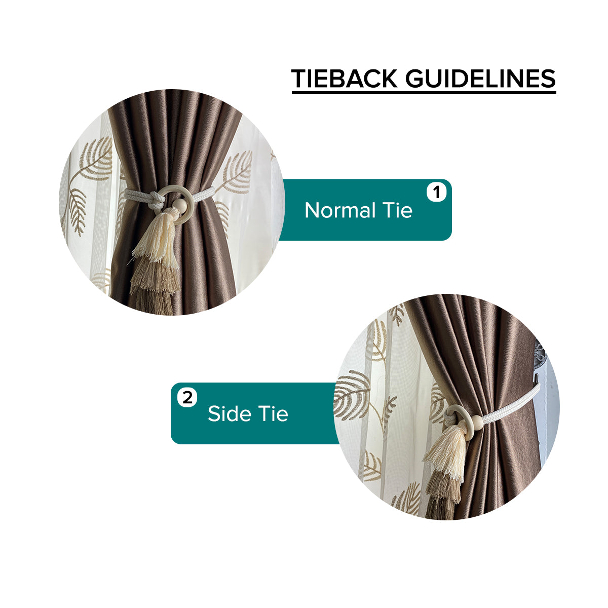Muphie Tassel Tieback Tieback 