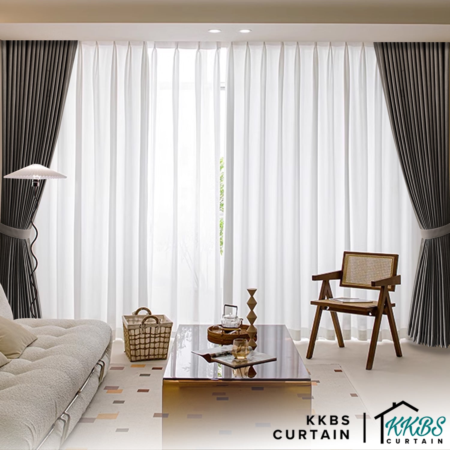 Raven Blackout Curtain Custom Made